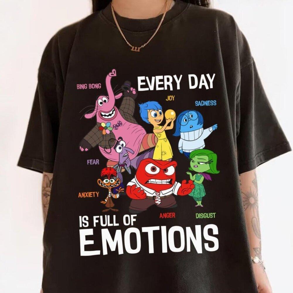 Inside Out 2 Portrait Everyday Full Of Emotions Shirt, Mental Health